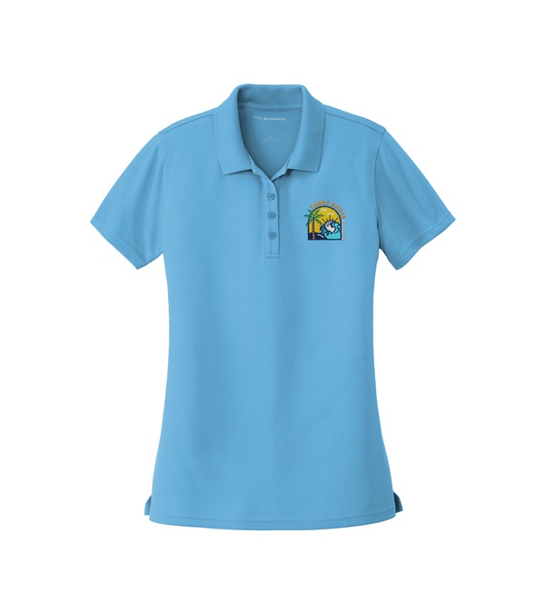 Port Authority® Women's Dry Zone® UV Micro-Mesh Polo - Embroidered