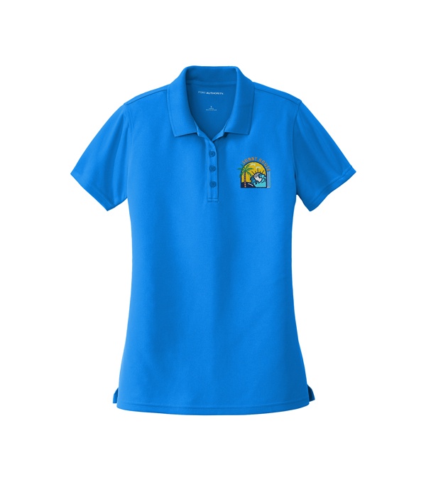 Port Authority® Women's Dry Zone® UV Micro-Mesh Polo - Embroidered