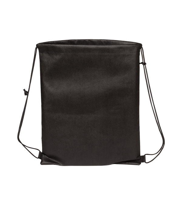 Tonal Heathered Non-Woven Drawstring Backpack - Full Color Imprint