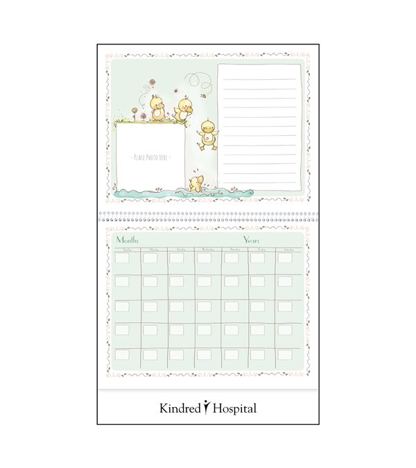 Baby's First Year Calendar by Rachelle Anne Miller