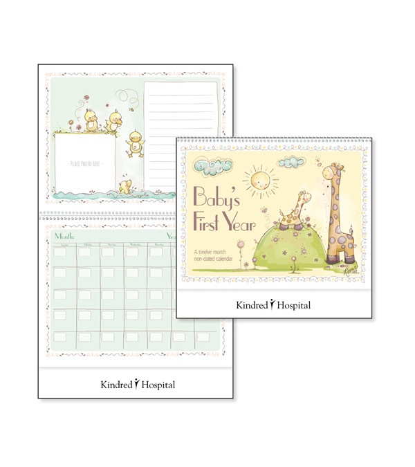 Baby's First Year Calendar by Rachelle Anne Miller