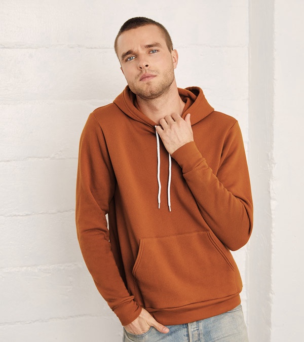 Bella+Canvas® Unisex Sponge Fleece Pullover Hooded Sweatshirt