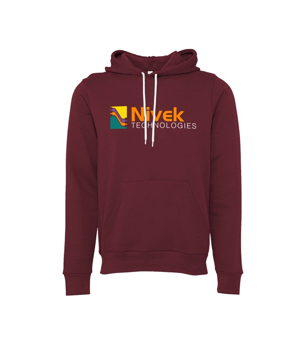 Bella+Canvas® Unisex Sponge Fleece Pullover Hooded Sweatshirt