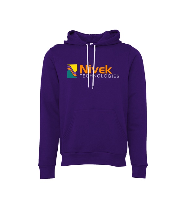 Bella+Canvas® Unisex Sponge Fleece Pullover Hooded Sweatshirt