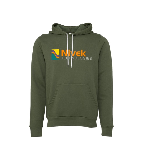 Bella+Canvas® Unisex Sponge Fleece Pullover Hooded Sweatshirt