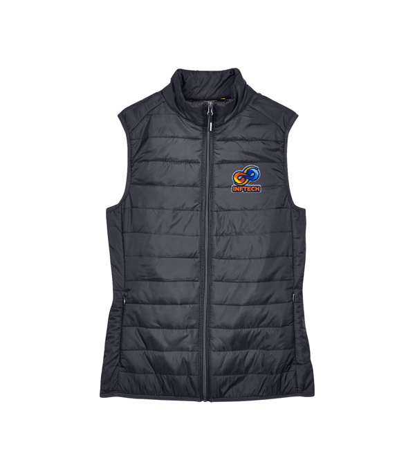 CORE365 Ladies' Prevail Packable Puffer Vest - Embroidery