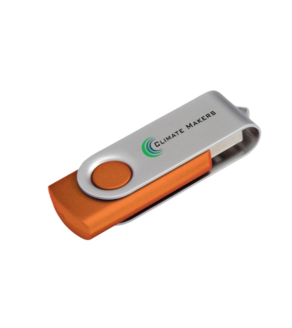 Folding USB 2.0 Flash Drive (4GB)