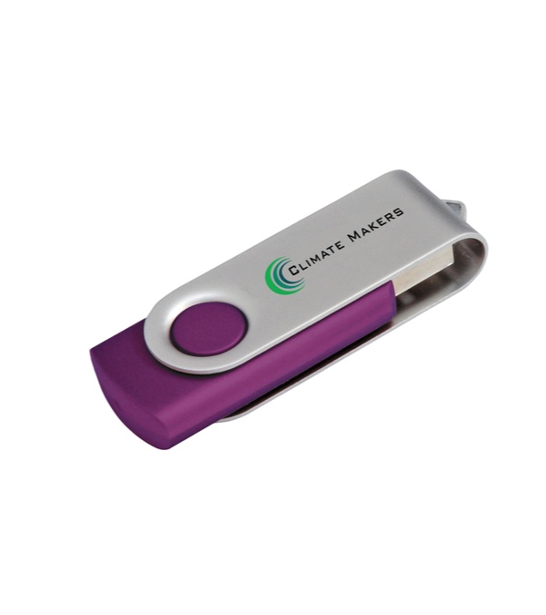 Folding USB 2.0 Flash Drive (4GB)