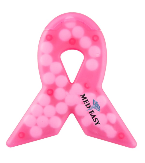 Promo Pink Ribbon Mint Card
