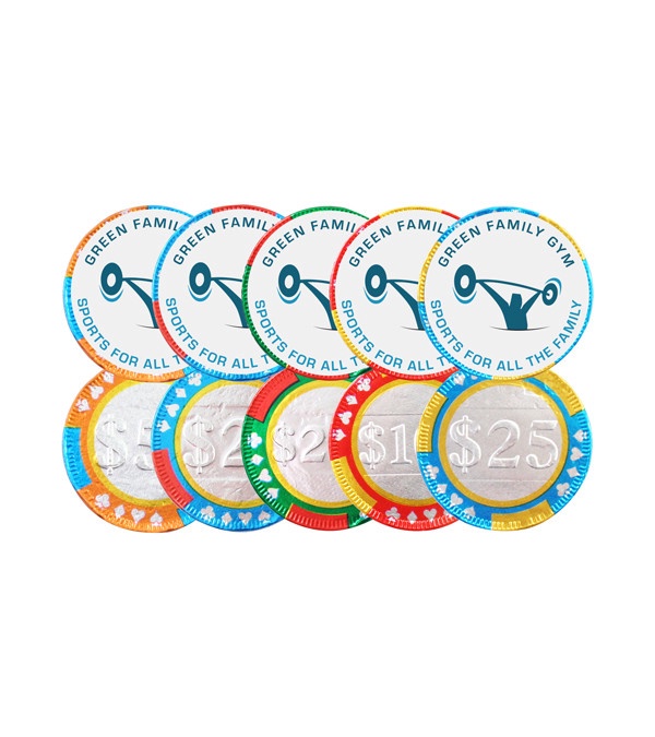 Chocolate Poker Chips
