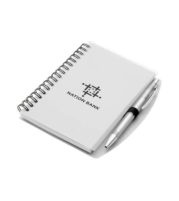 Hardcover Notebook & Pen Set