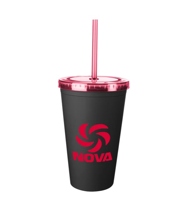 16 oz. Newport Insulated Straw Tumbler