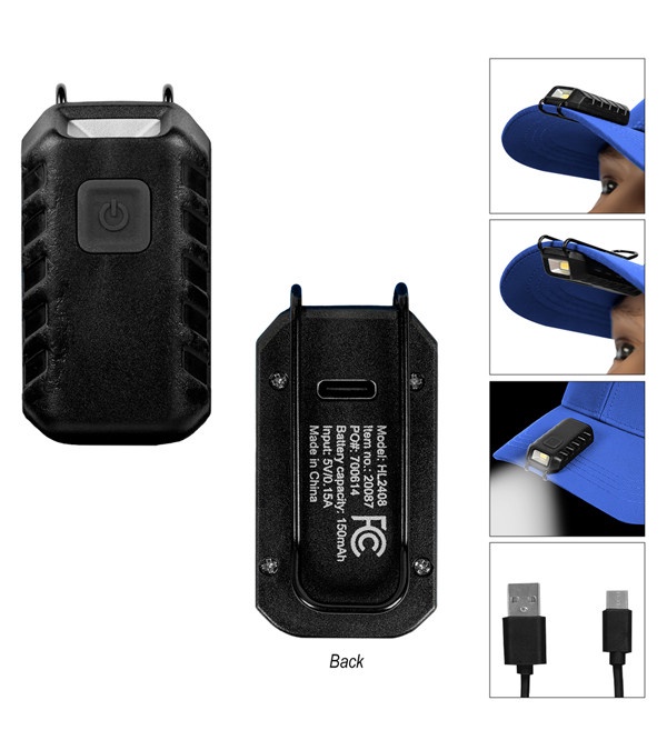 Rechargeable Cap Safety Light