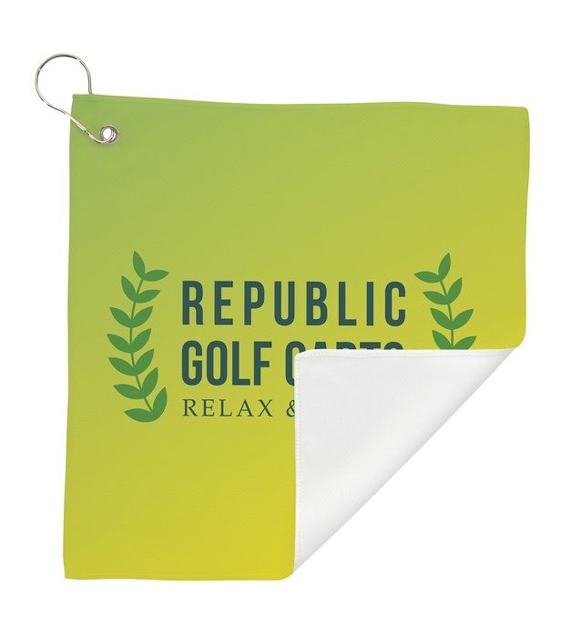 Universal Source® Full-Color Golf Towel - Small