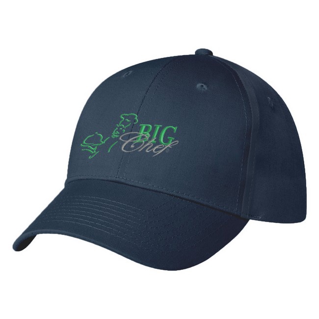 6 Panel Polyester Custom Baseball Caps