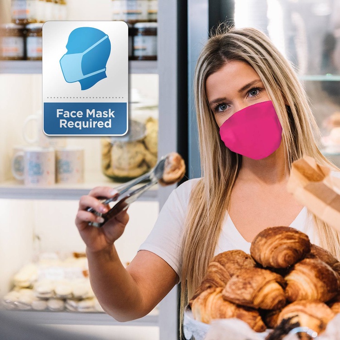 6" x 8" Face Mask Reminder Signs