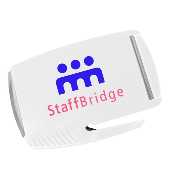 Letter Slitter with Business Card Holder