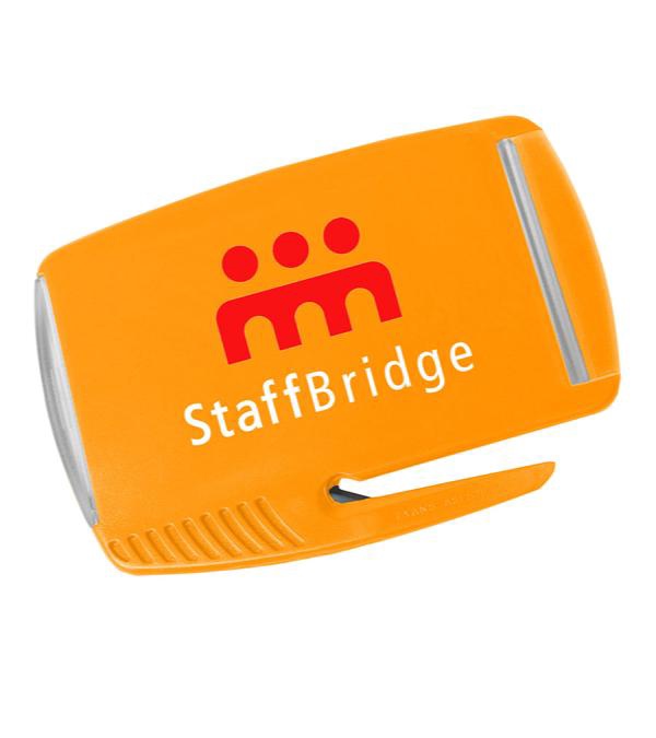 Letter Slitter with Business Card Holder