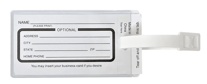 Full-Color Luggage Tag