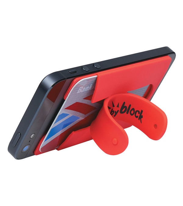 Silicone Phone Wallet With Stand