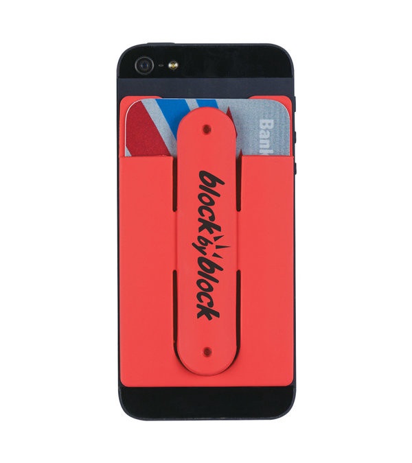 Silicone Phone Wallet With Stand