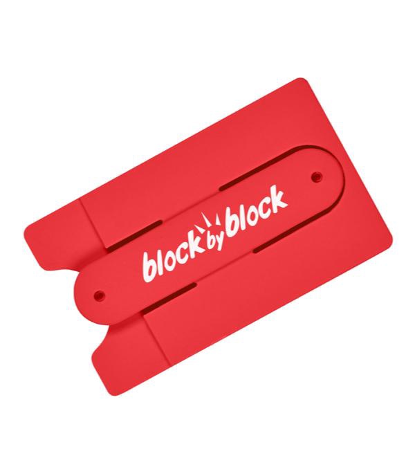 Silicone Phone Wallet With Stand