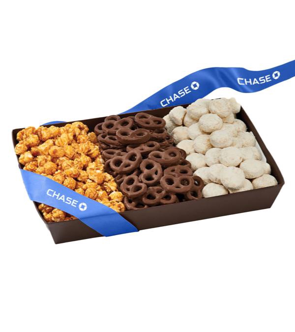 The Wall Street With Popcorn, Pretzels, and Cookies
