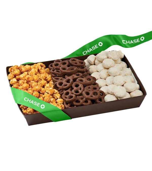 The Wall Street With Popcorn, Pretzels, and Cookies