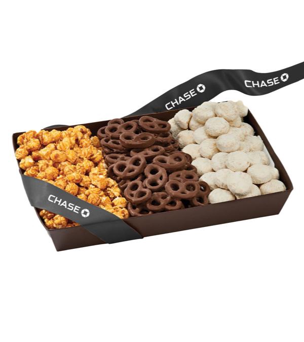 The Wall Street With Popcorn, Pretzels, and Cookies