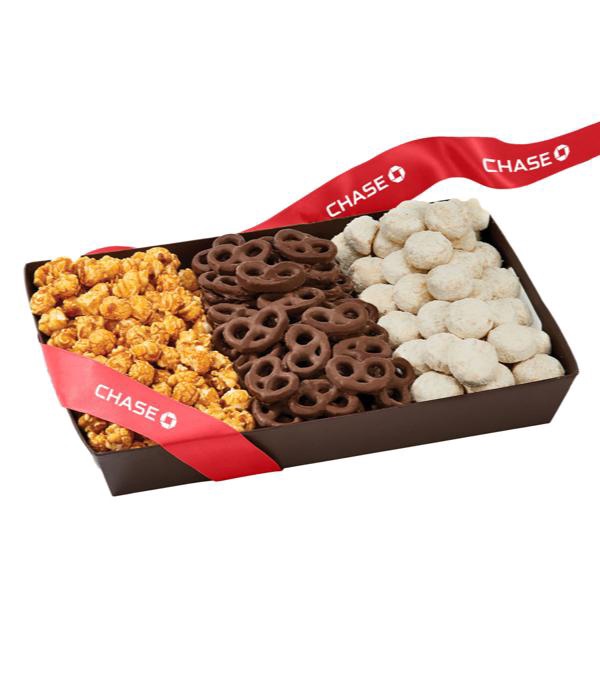 The Wall Street With Popcorn, Pretzels, and Cookies