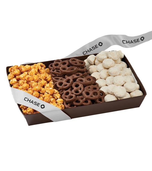 The Wall Street With Popcorn, Pretzels, and Cookies