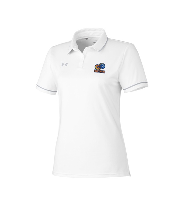 Under Armour Ladies' Tipped Teams Performance Polo - Embroidery