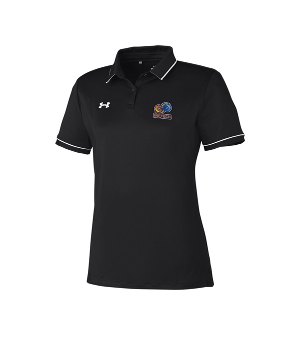 Under Armour Ladies' Tipped Teams Performance Polo - Embroidery