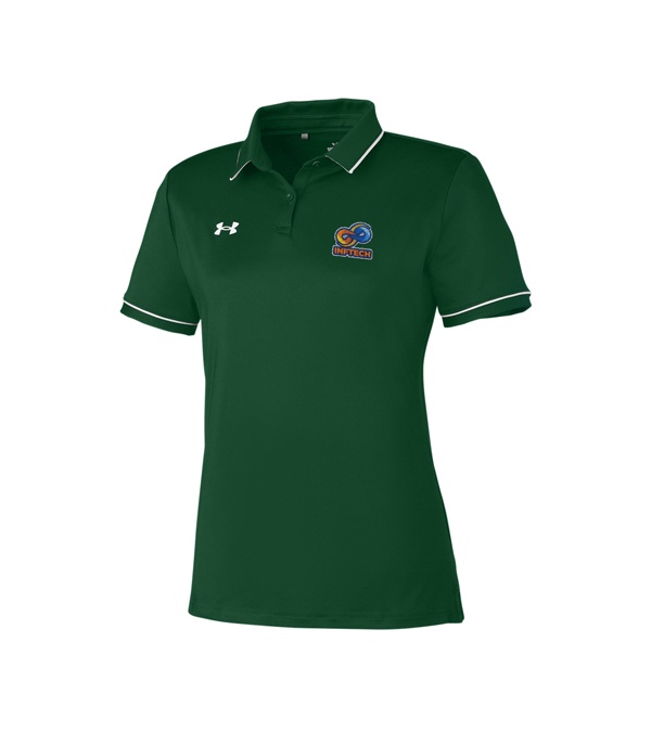 Under Armour Ladies' Tipped Teams Performance Polo - Embroidery
