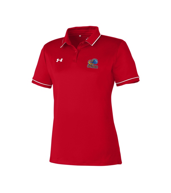 Under Armour Ladies' Tipped Teams Performance Polo - Embroidery