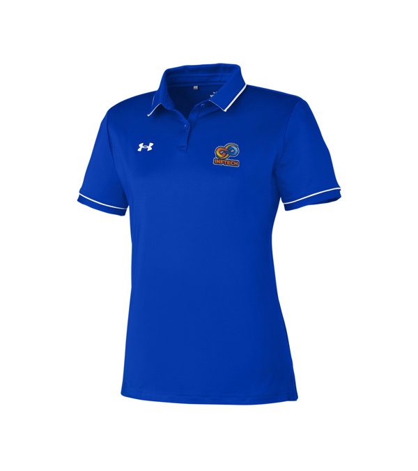 Under Armour Ladies' Tipped Teams Performance Polo - Embroidery