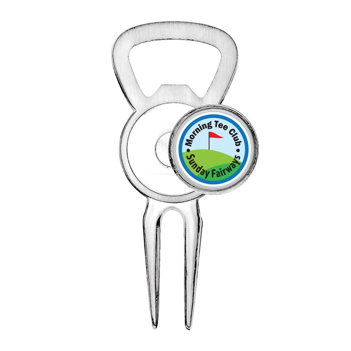 Play Maker Magnetic Divot Tool Bottle Opener