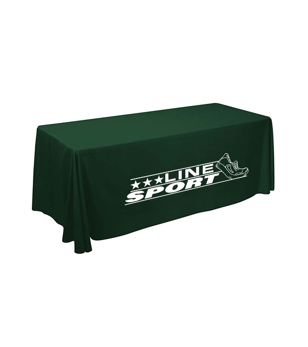 6' Value Lite Table Throw (White Imprint, 1 Location)