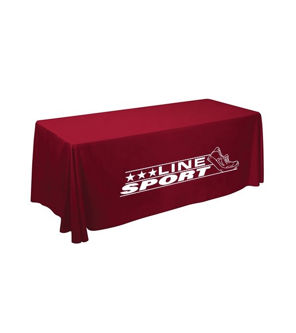6' Value Lite Table Throw (White Imprint, 1 Location)