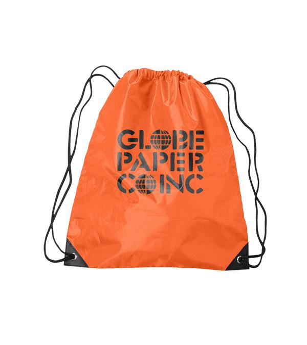 Drawstring Bag with Trim