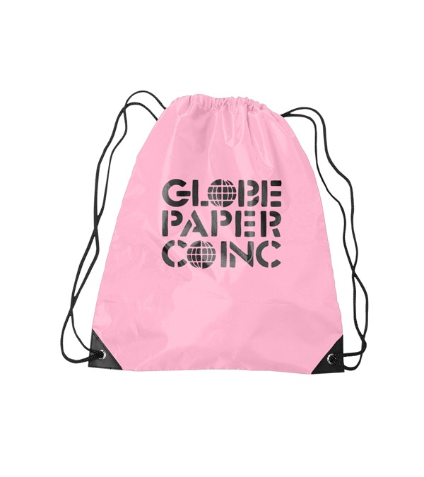Drawstring Bag with Trim