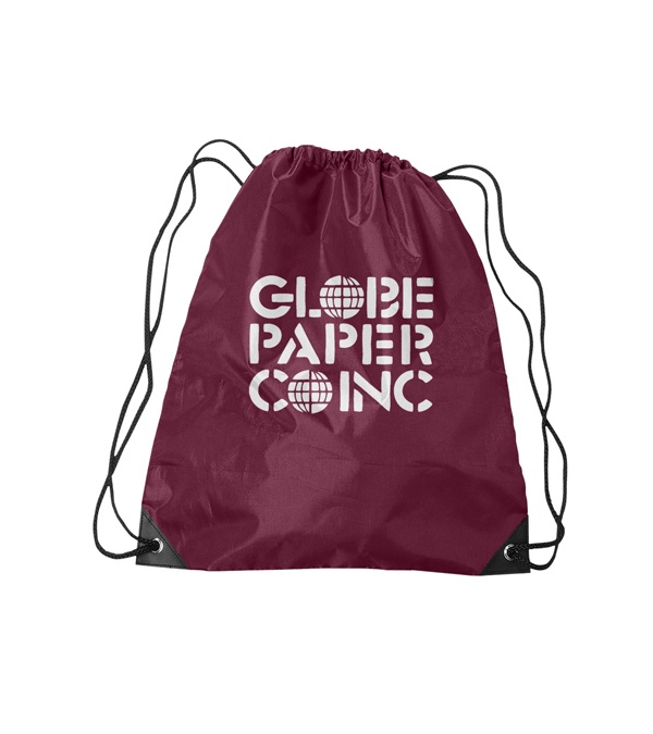 Drawstring Bag with Trim
