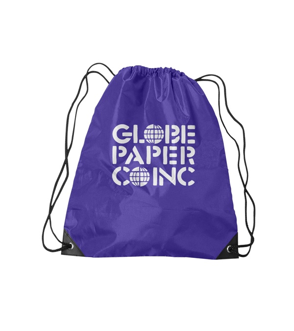 Drawstring Bag with Trim