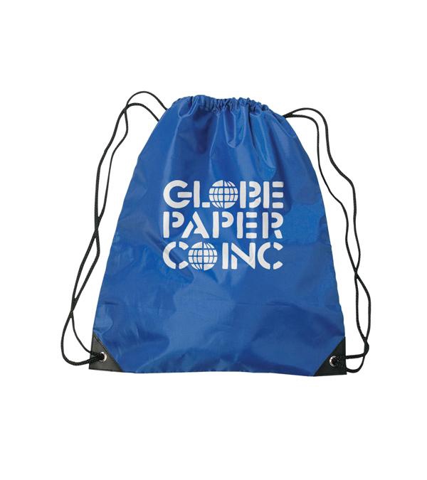 Drawstring Bag with Trim