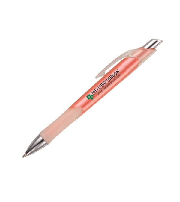 Gyro White Accent Promotional Pen