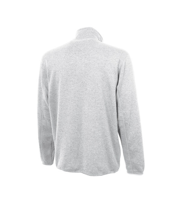 Men's Heathered Fleece Jacket - Embroidered