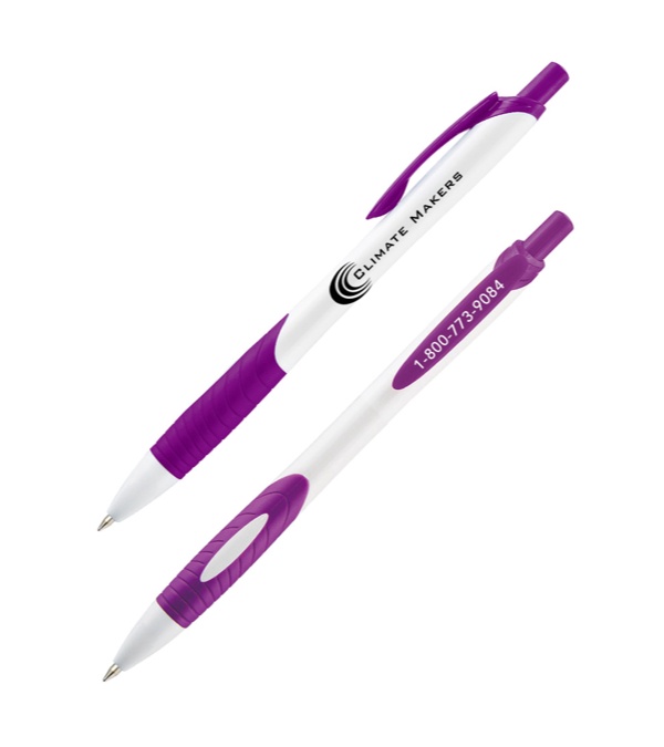 Southlake White Barrel Pen