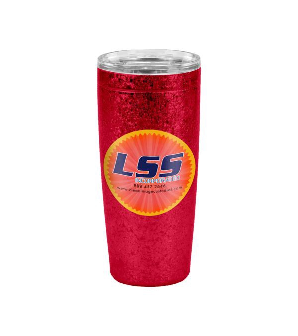 20 oz. Metallic Ice Viking Nova Tumbler - Full Color Imprint