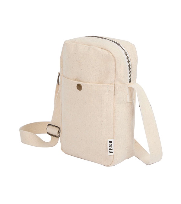 FEED Organic Cotton Crossbody - Full Color Imprint