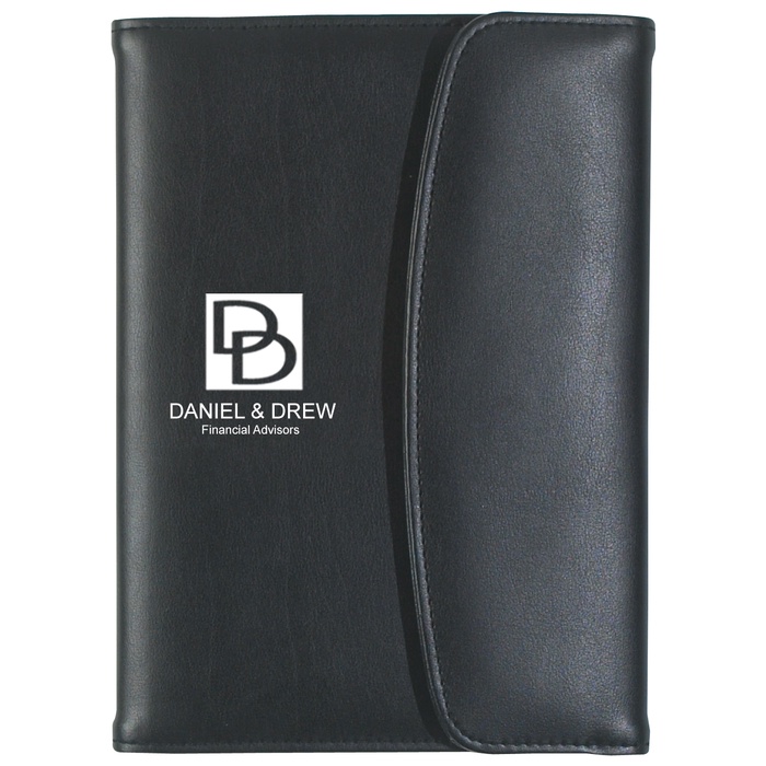 Personalized Leather Look 5" x 7" Portfolio